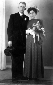 F26 Hendrik en Marie Bargeman-Klein Ikkink trouwfoto